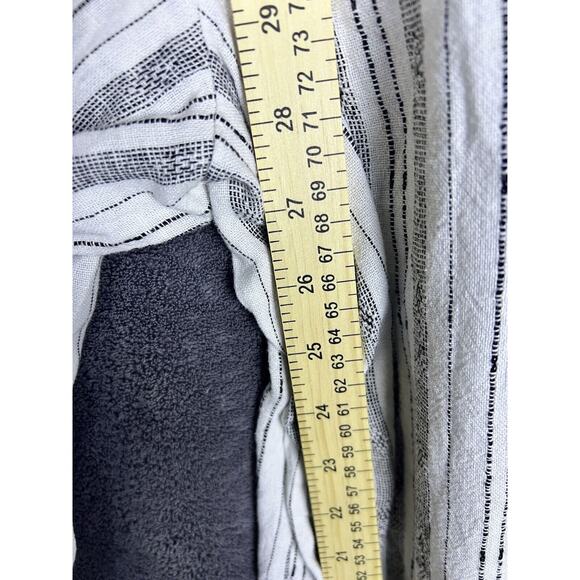 Time and Tru Women’s Multicolor Size 3XL White And Black Striped Pull Up - Picture 6 of 9